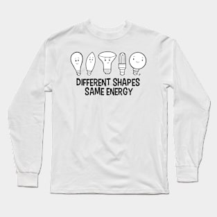 Different Shapes Long Sleeve T-Shirt